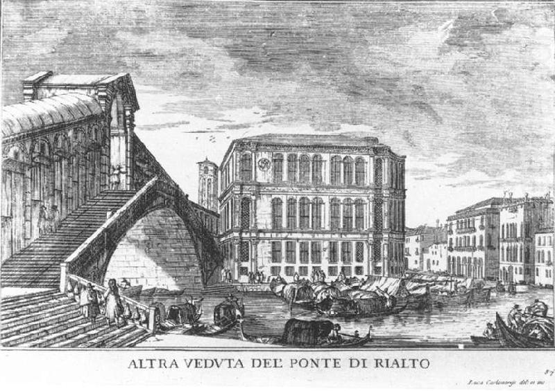 The Rialto Bridge d, CARLEVARIS, Luca